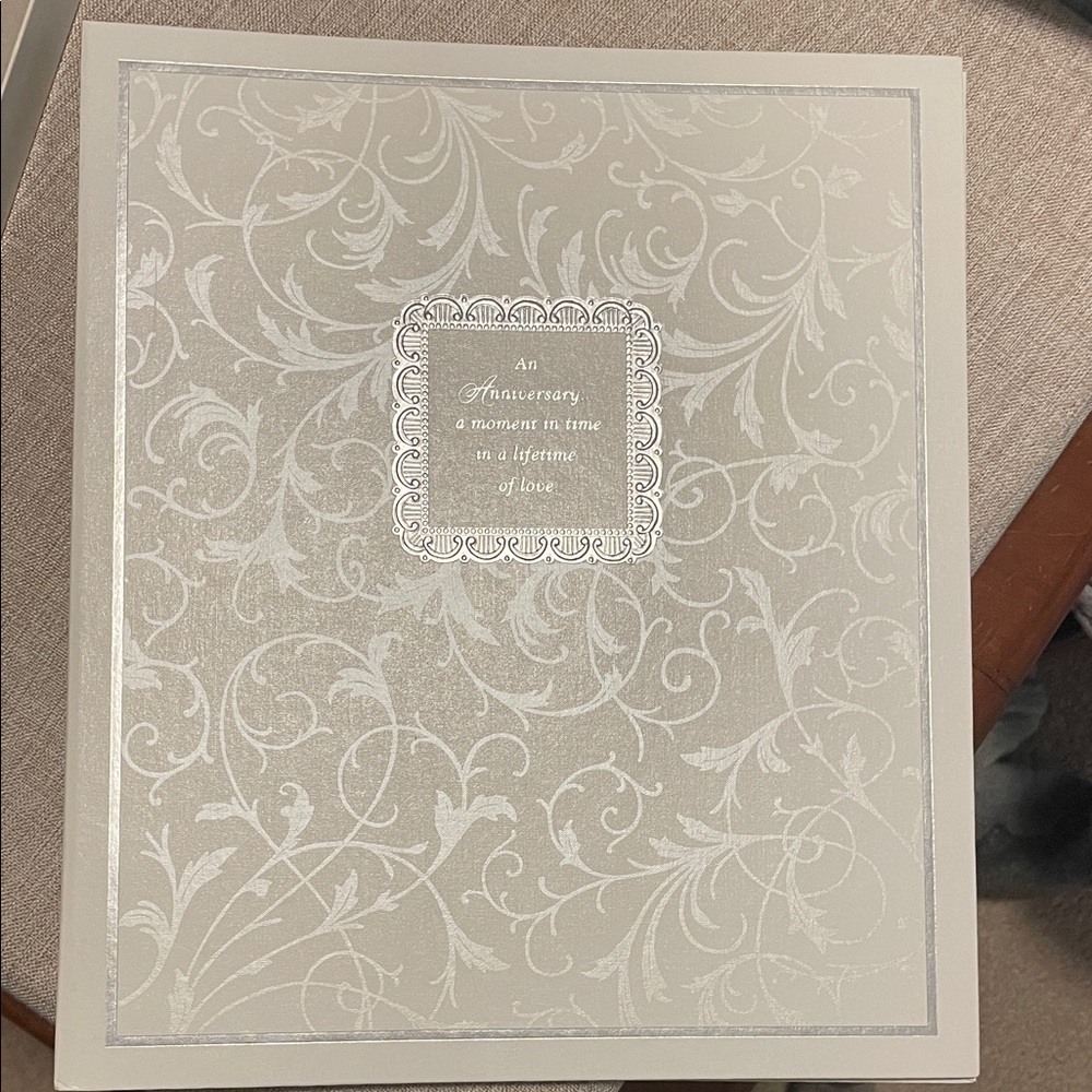 Hallmark Anniversary Photo Album-New never used